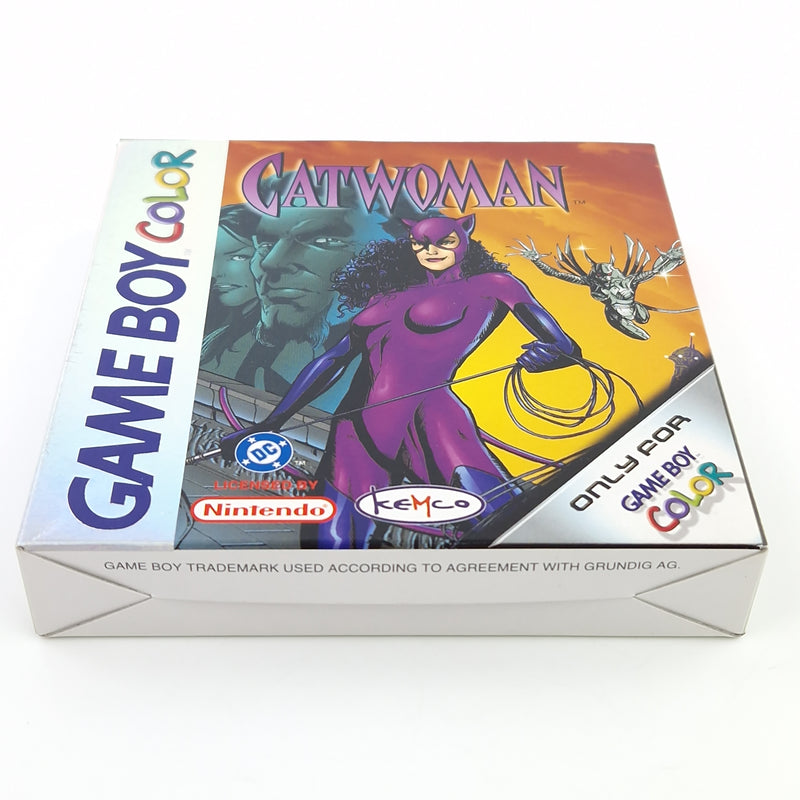 Nintendo Game Boy Color Spiel : Catwoman - GBC Modul Anleitung OVP PAL