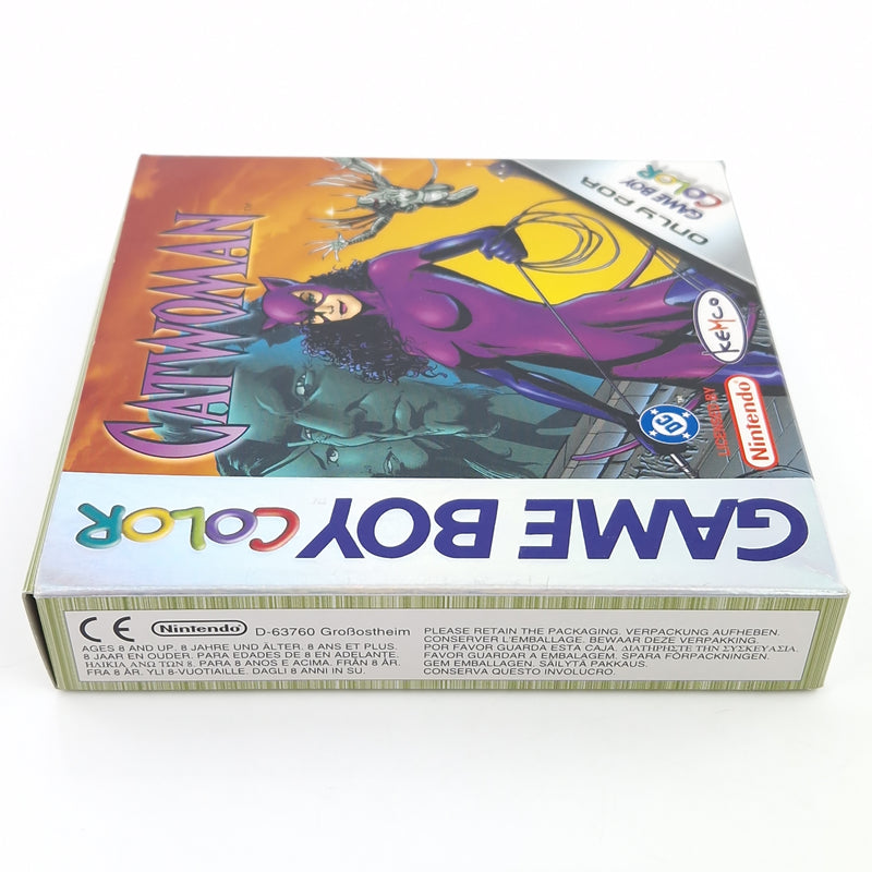 Nintendo Game Boy Color Spiel : Catwoman - GBC Modul Anleitung OVP PAL