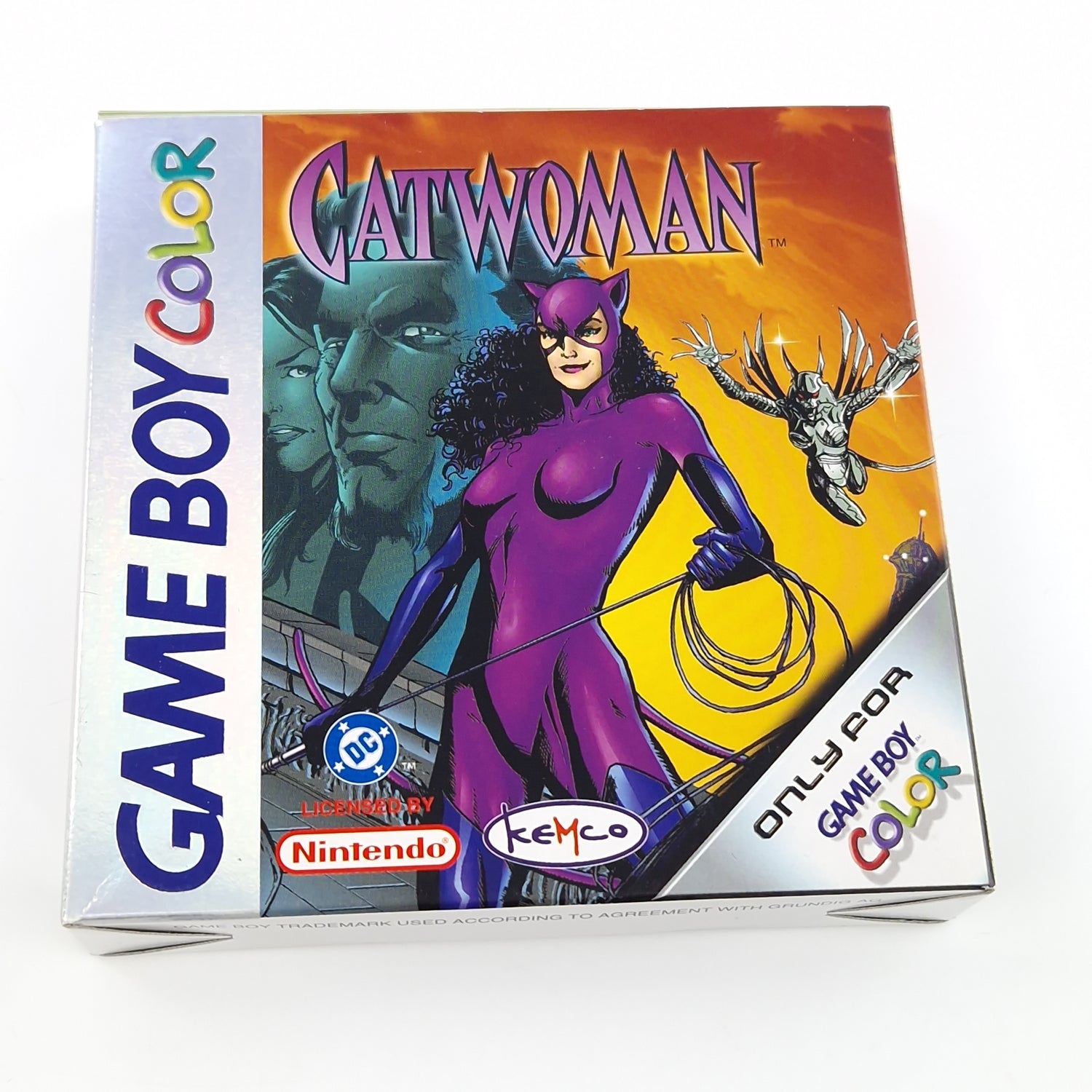 Nintendo Game Boy Color Spiel : Catwoman - GBC Modul Anleitung OVP PAL