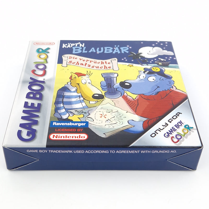 Nintendo Game Boy Color Spiel : Käptn Blaubär die verrückte Schatzsuche  OVP GBC