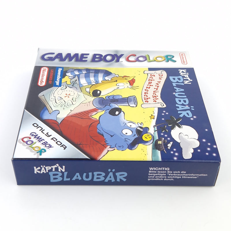 Nintendo Game Boy Color Spiel : Käptn Blaubär die verrückte Schatzsuche  OVP GBC