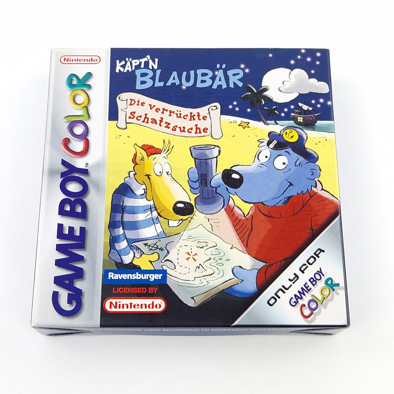 Nintendo Game Boy Color Spiel : Käptn Blaubär die verrückte Schatzsuche  OVP GBC