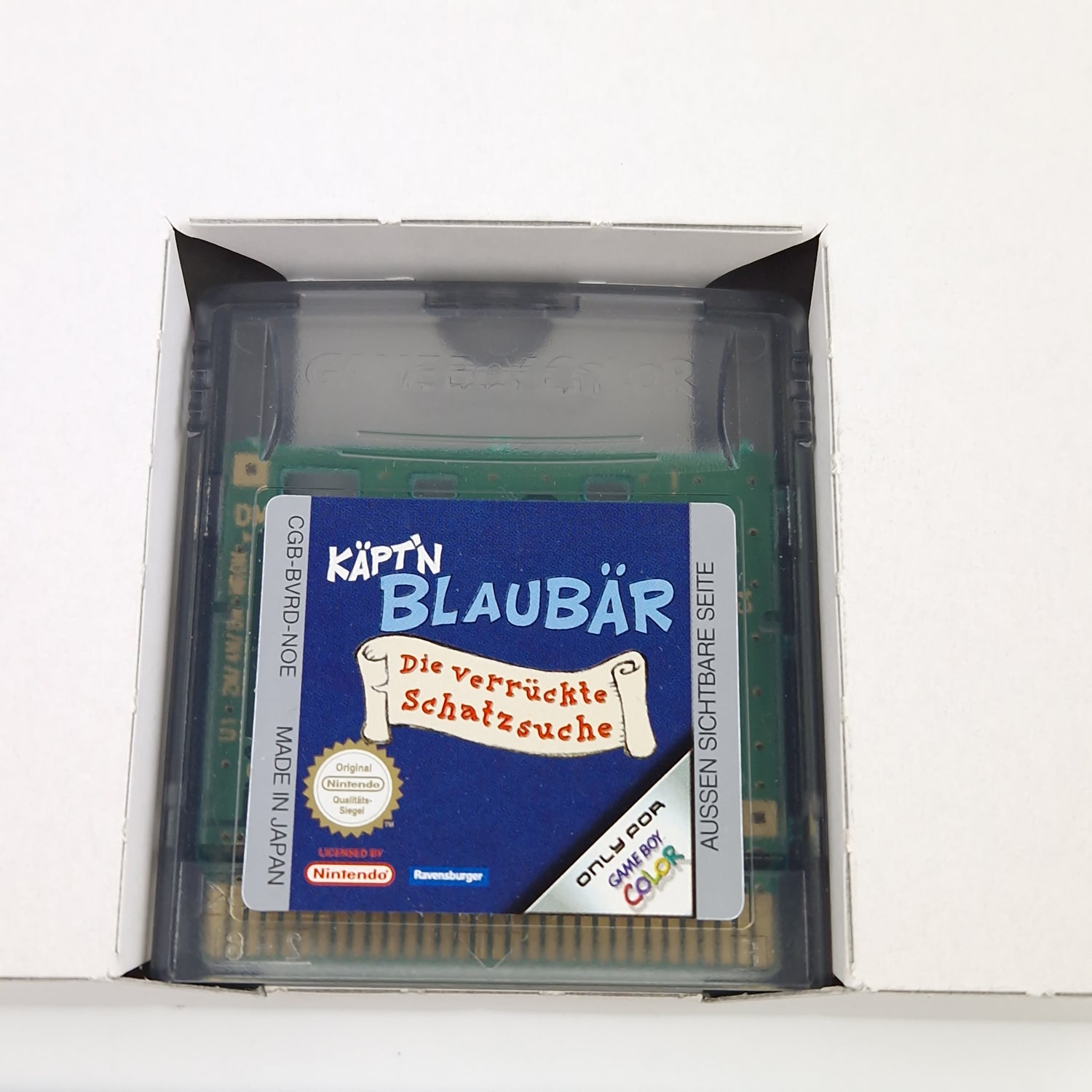 Nintendo Game Boy Color Spiel : Käptn Blaubär die verrückte Schatzsuche  OVP GBC