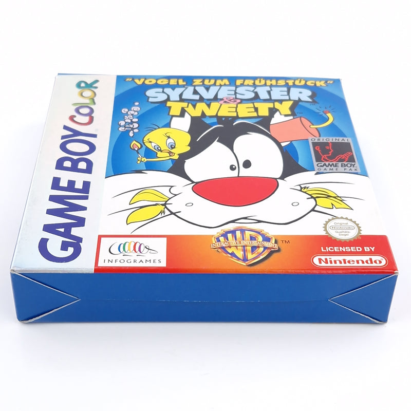 Nintendo Game Boy Color Spiel : Vogel zum Frühstück Sylvester & Tweety - GBC OVP