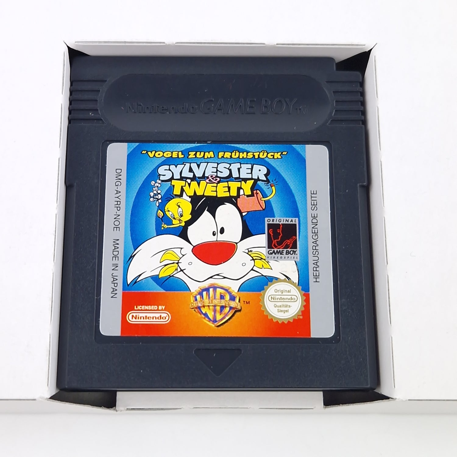 Nintendo Game Boy Color Spiel : Vogel zum Frühstück Sylvester & Tweety - GBC OVP