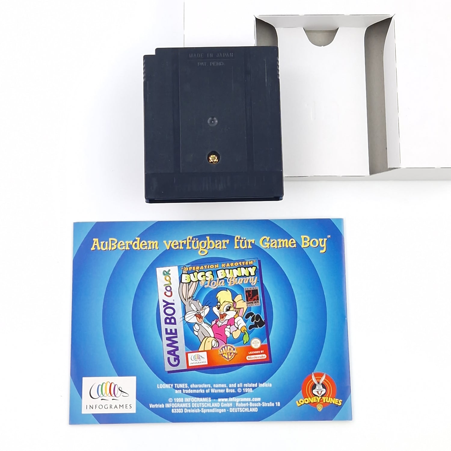 Nintendo Game Boy Color Spiel : Vogel zum Frühstück Sylvester & Tweety - GBC OVP