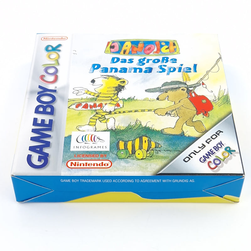 Nintendo Game Boy Color Spiel : Janosch das große Panama Spiel - GBC OVP PAL