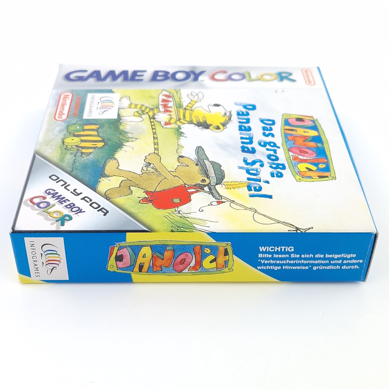 Nintendo Game Boy Color Spiel : Janosch das große Panama Spiel - GBC OVP PAL