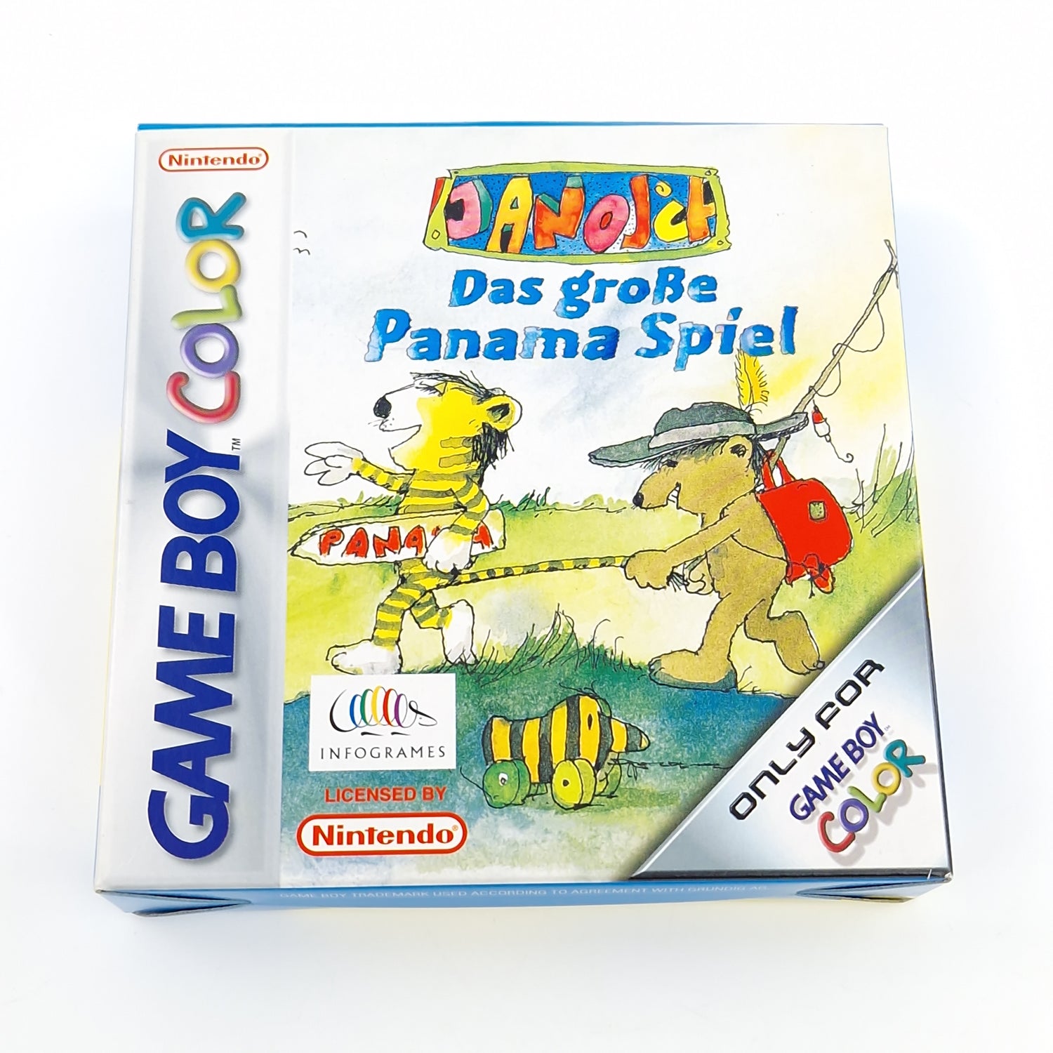 Nintendo Game Boy Color Spiel : Janosch das große Panama Spiel - GBC OVP PAL