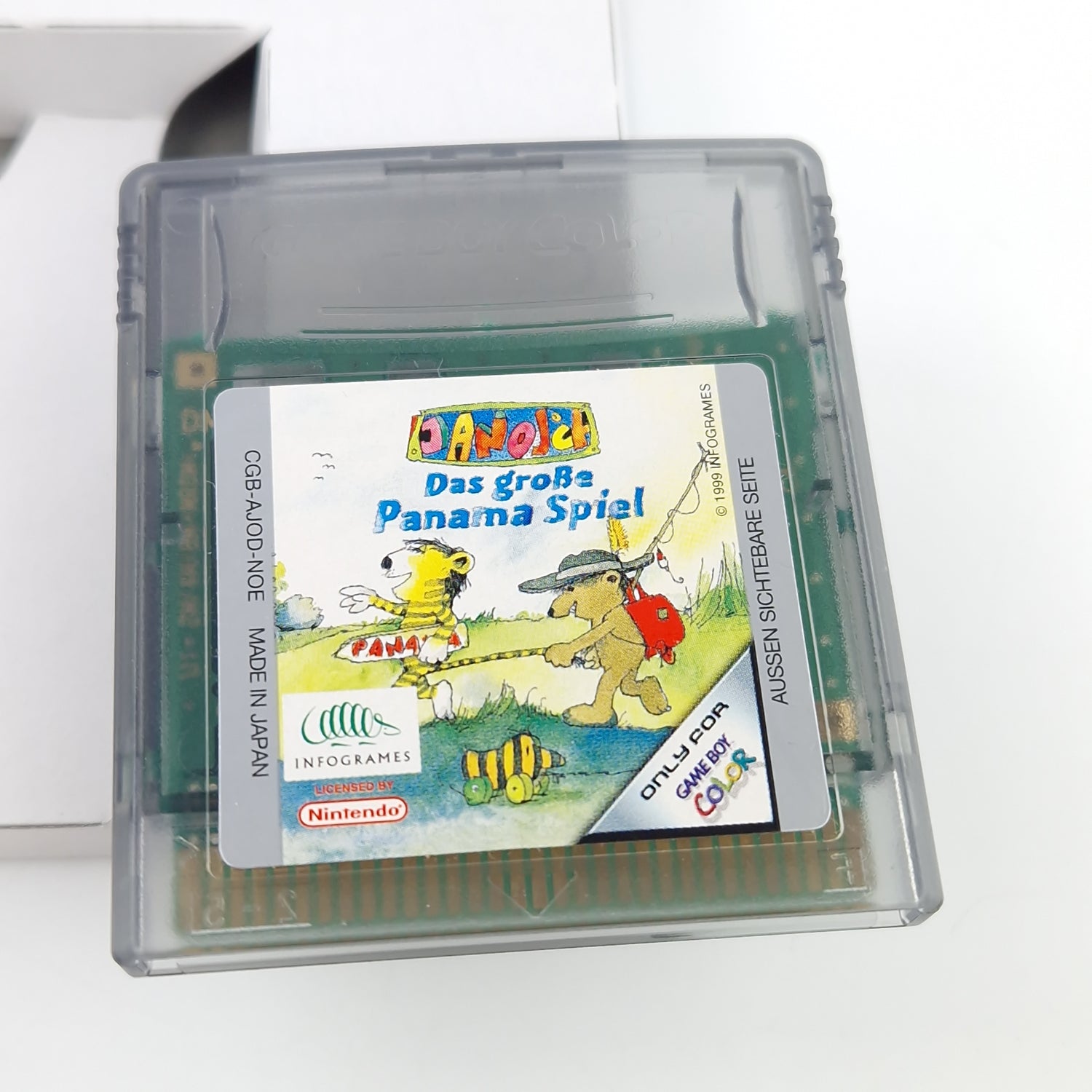 Nintendo Game Boy Color Spiel : Janosch das große Panama Spiel - GBC OVP PAL