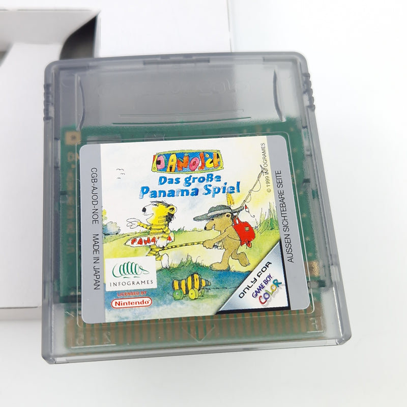 Nintendo Game Boy Color Spiel : Janosch das große Panama Spiel - GBC OVP PAL