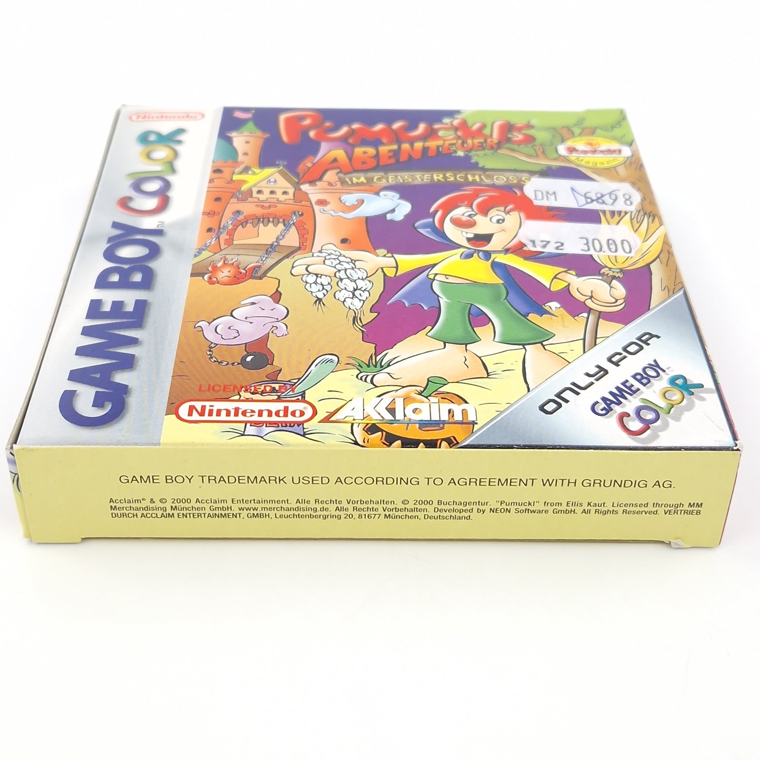 Nintendo Game Boy Color Spiel : Pumuckls Abenteuer im Geisterschloss - GBC OVP