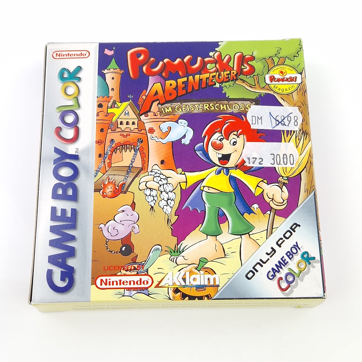 Nintendo Game Boy Color Spiel : Pumuckls Abenteuer im Geisterschloss - GBC OVP