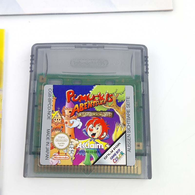 Nintendo Game Boy Color Spiel : Pumuckls Abenteuer im Geisterschloss - GBC OVP