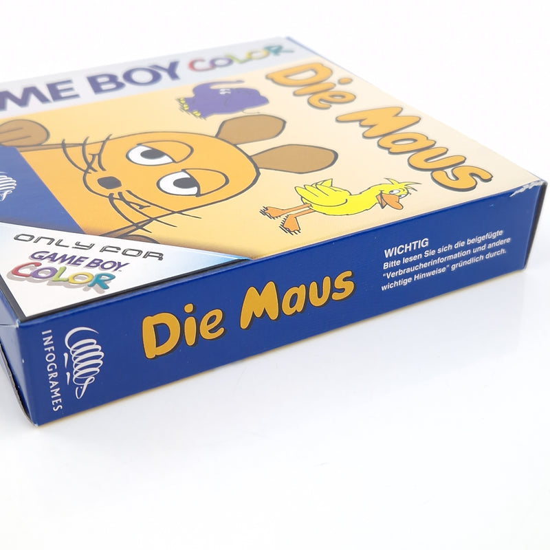 Nintendo Game Boy Color Spiel : Die Maus - GBC Modul Anleitung OVP PAL