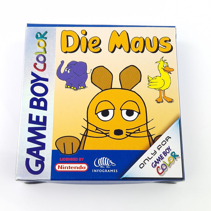 Nintendo Game Boy Color Spiel : Die Maus - GBC Modul Anleitung OVP PAL