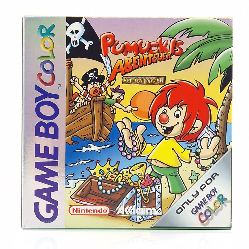 Nintendo Game Boy Color Spiel : Pumuckls Abenteuer bei den Piraten - GBC OVP PAL