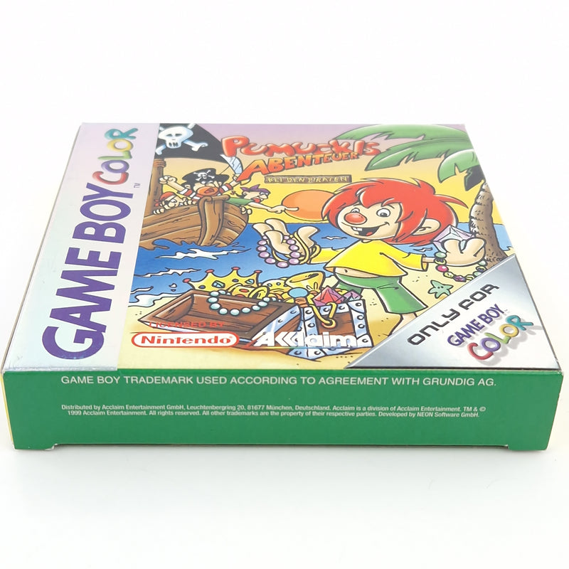 Nintendo Game Boy Color Spiel : Pumuckls Abenteuer bei den Piraten - GBC OVP PAL