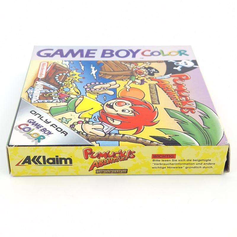 Nintendo Game Boy Color Spiel : Pumuckls Abenteuer bei den Piraten - GBC OVP PAL