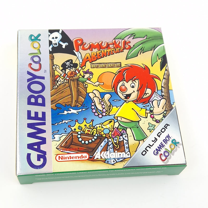 Nintendo Game Boy Color Spiel : Pumuckls Abenteuer bei den Piraten - GBC OVP PAL