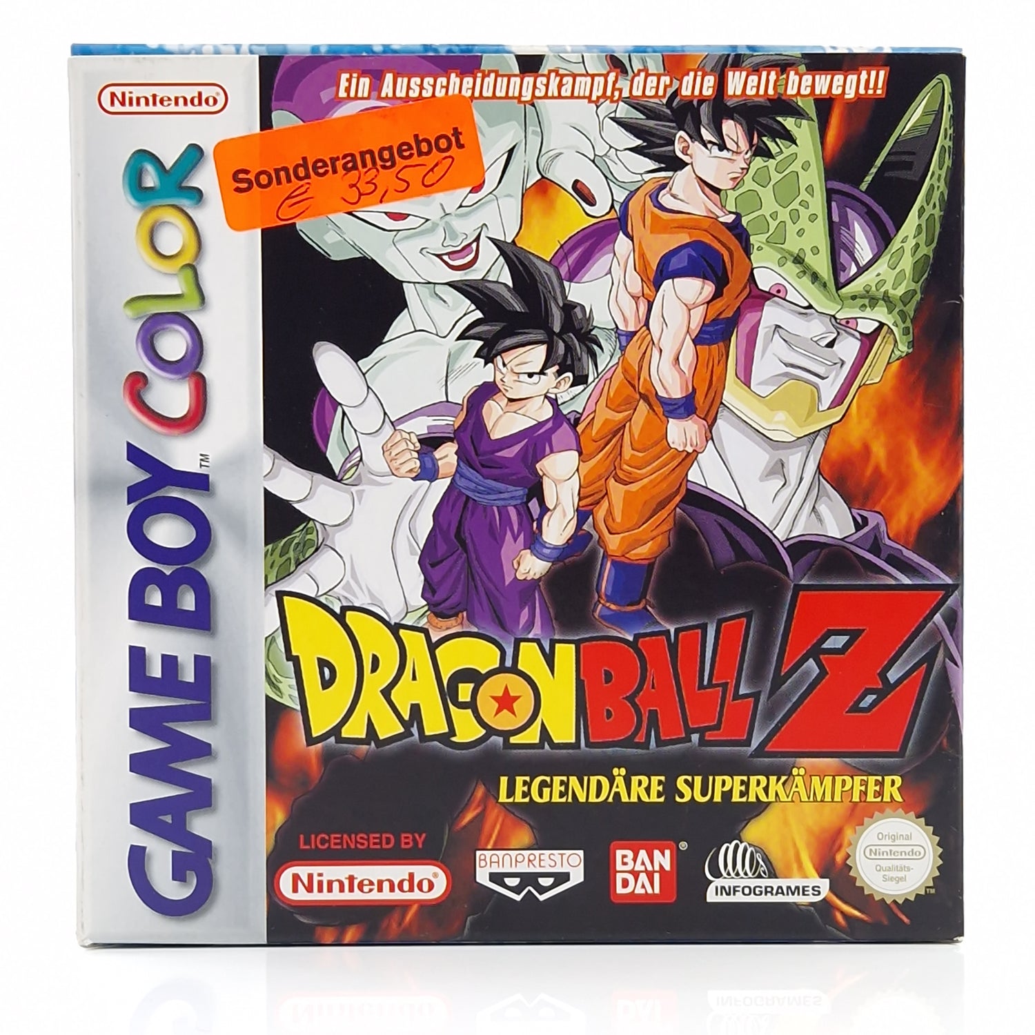 Nintendo Game Boy Color Spiel : Dragonball Z Legendäre Superkämpfer - GBC OVP