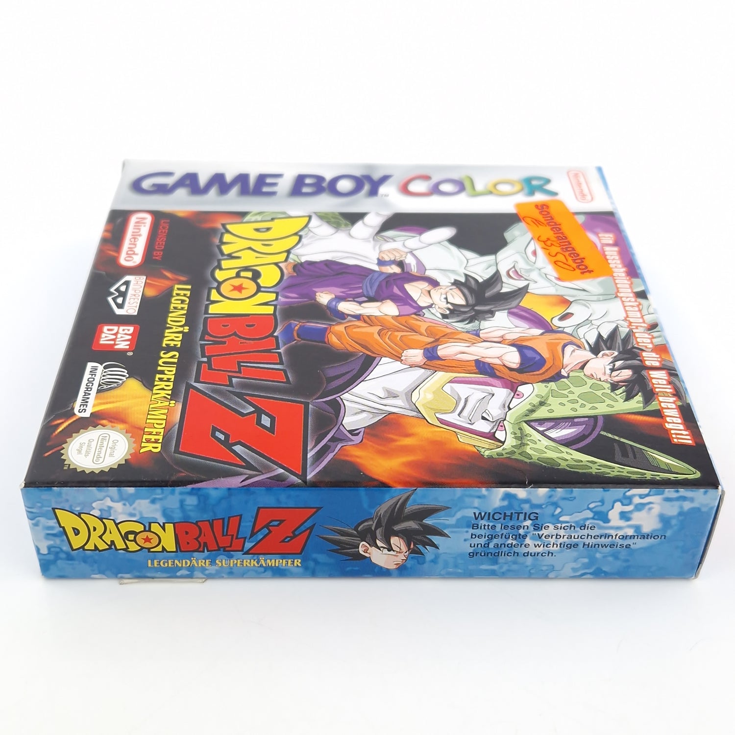 Nintendo Game Boy Color Spiel : Dragonball Z Legendäre Superkämpfer - GBC OVP