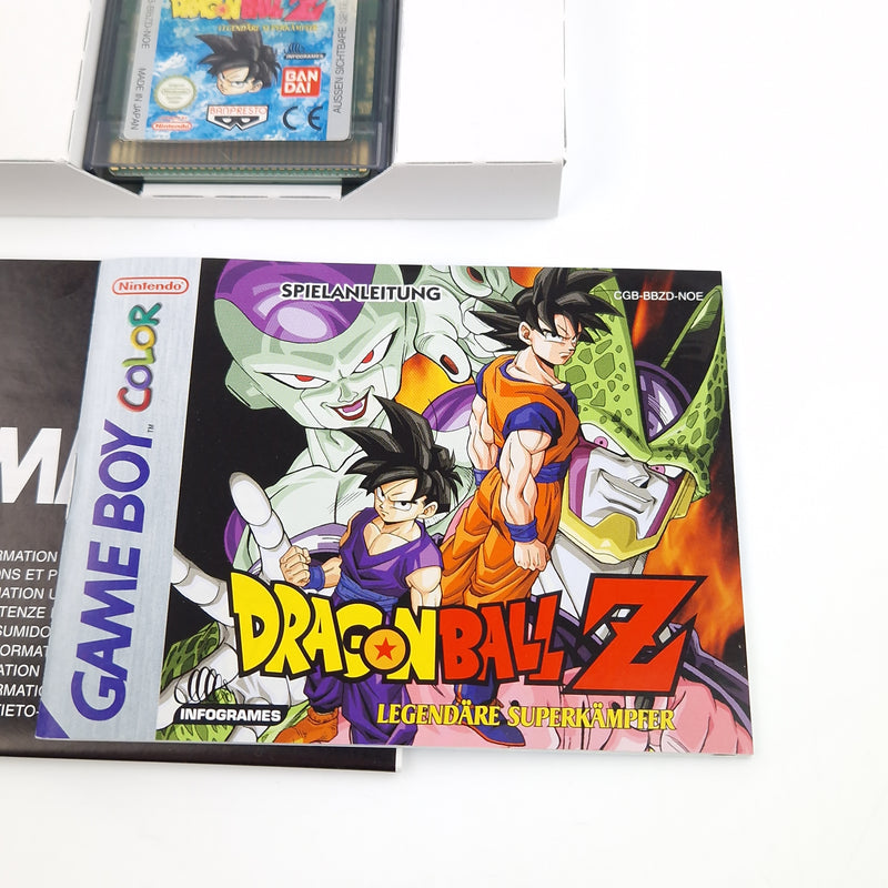 Nintendo Game Boy Color Spiel : Dragonball Z Legendäre Superkämpfer - GBC OVP