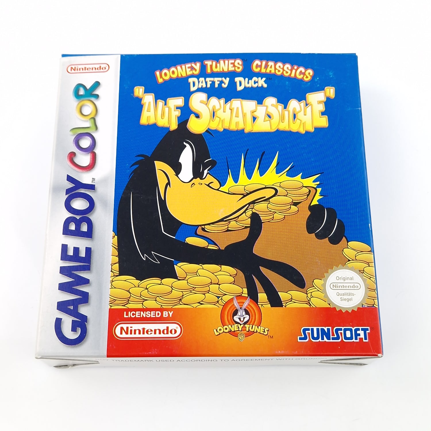 Nintendo Game Boy Color Spiel : Daffy Duck auf Schatzsuche - Looney Tunes OVP