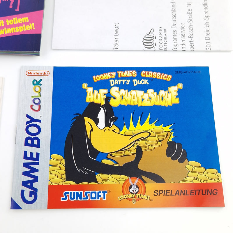 Nintendo Game Boy Color Spiel : Daffy Duck auf Schatzsuche - Looney Tunes OVP