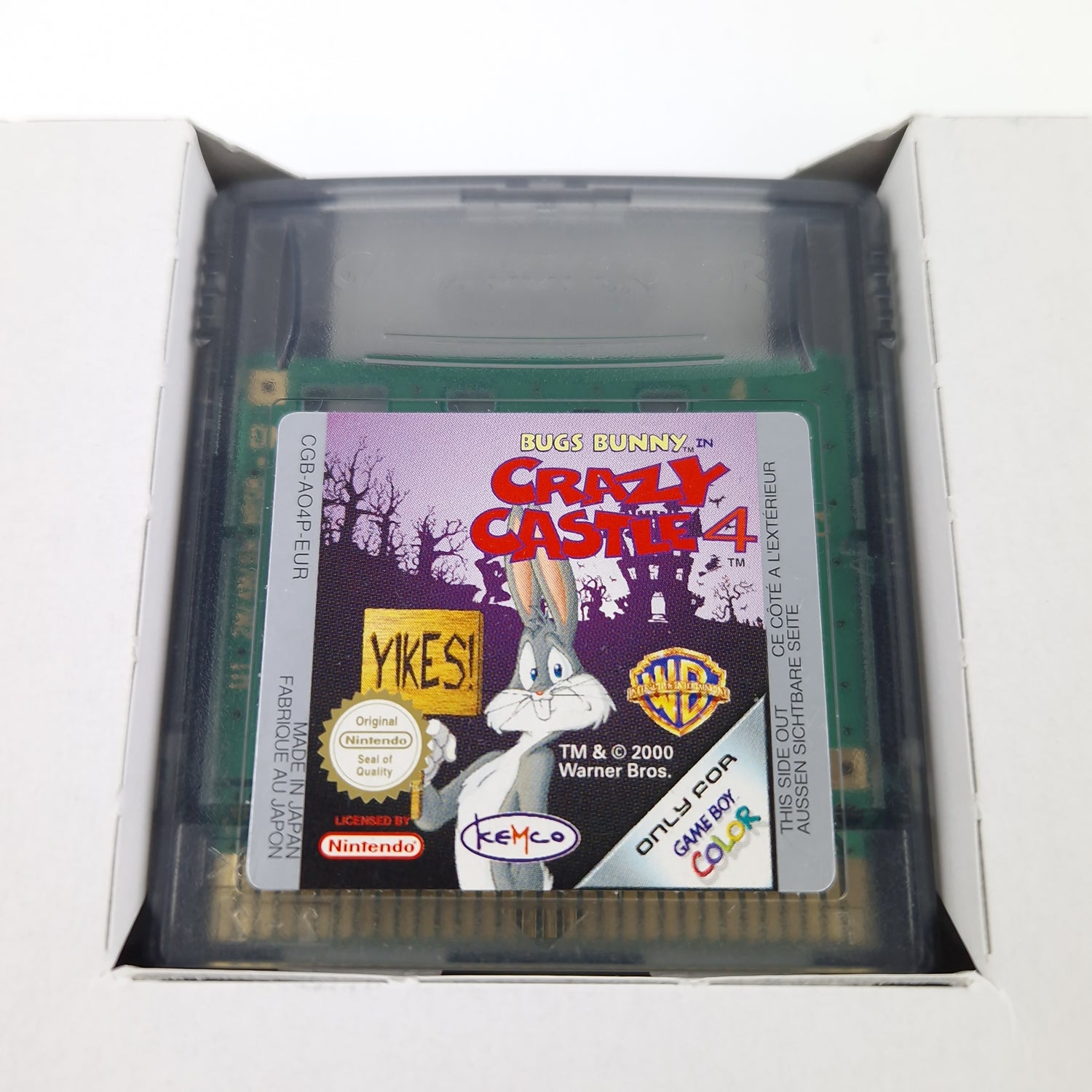 Nintendo Game Boy Color Spiel : Bugs Bunny Crazy Castle - Looney Tunes OVP GBC