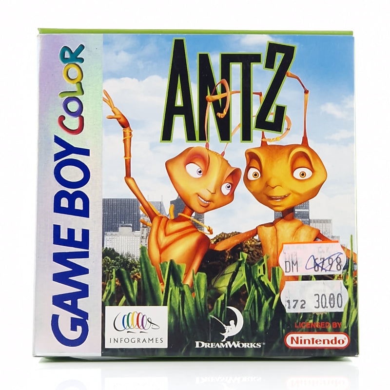 Nintendo Game Boy Color Spiel : Antz - GBC Modul Anleitung OVP PAL