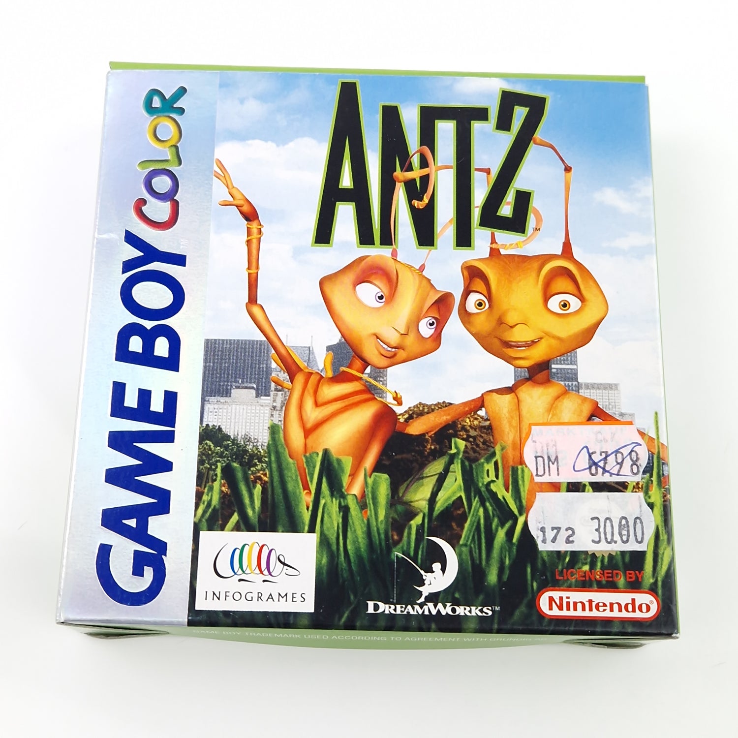 Nintendo Game Boy Color Spiel : Antz - GBC Modul Anleitung OVP PAL