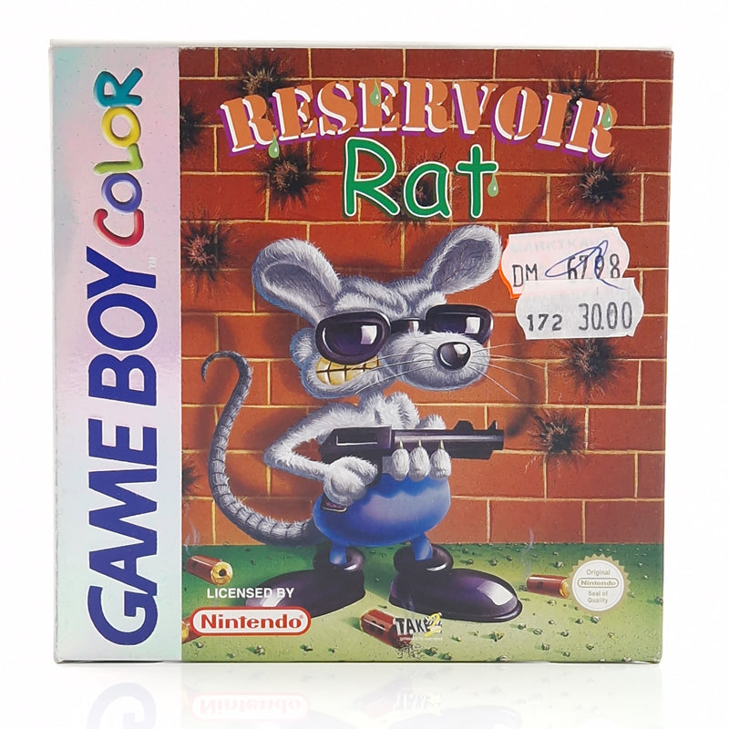 Nintendo Game Boy Color Spiel : Reservoir Rat - GBC Modul Anleitung OVP PAL