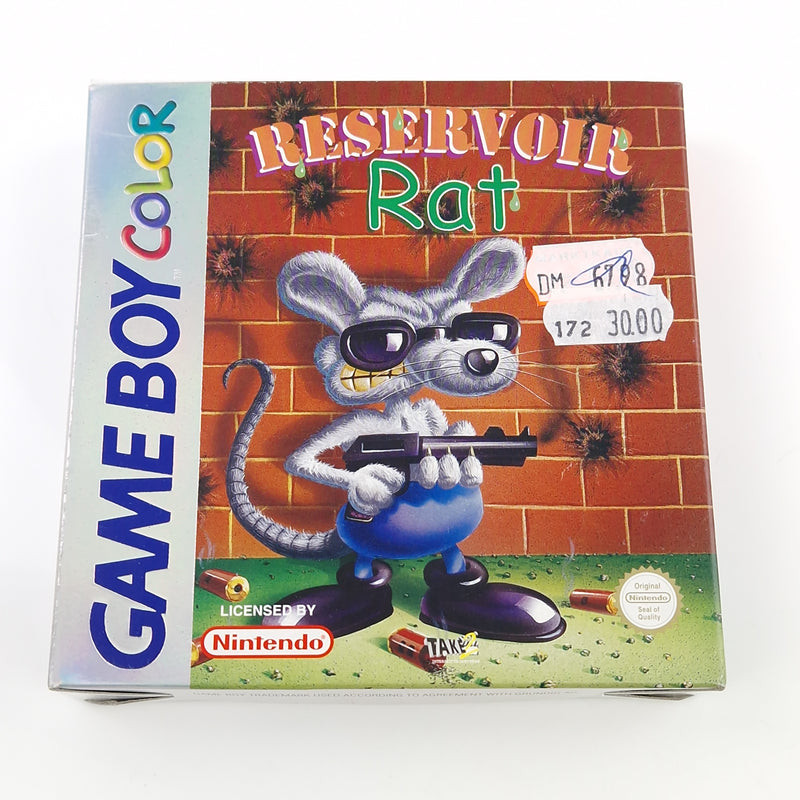 Nintendo Game Boy Color Spiel : Reservoir Rat - GBC Modul Anleitung OVP PAL