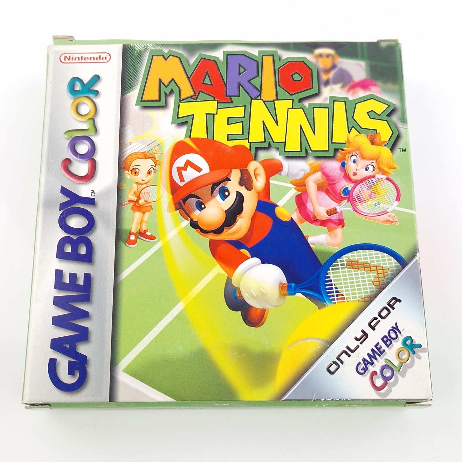 Nintendo Game Boy Color Spiel : Mario Tennis - GBC Modul Anleitung OVP PAL 03