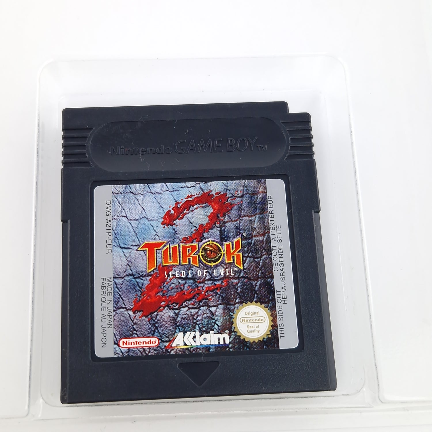 Nintendo Game Boy Color Spiel : Turok 2 Seeds of Evil - GBC Modul Anleitung OVP