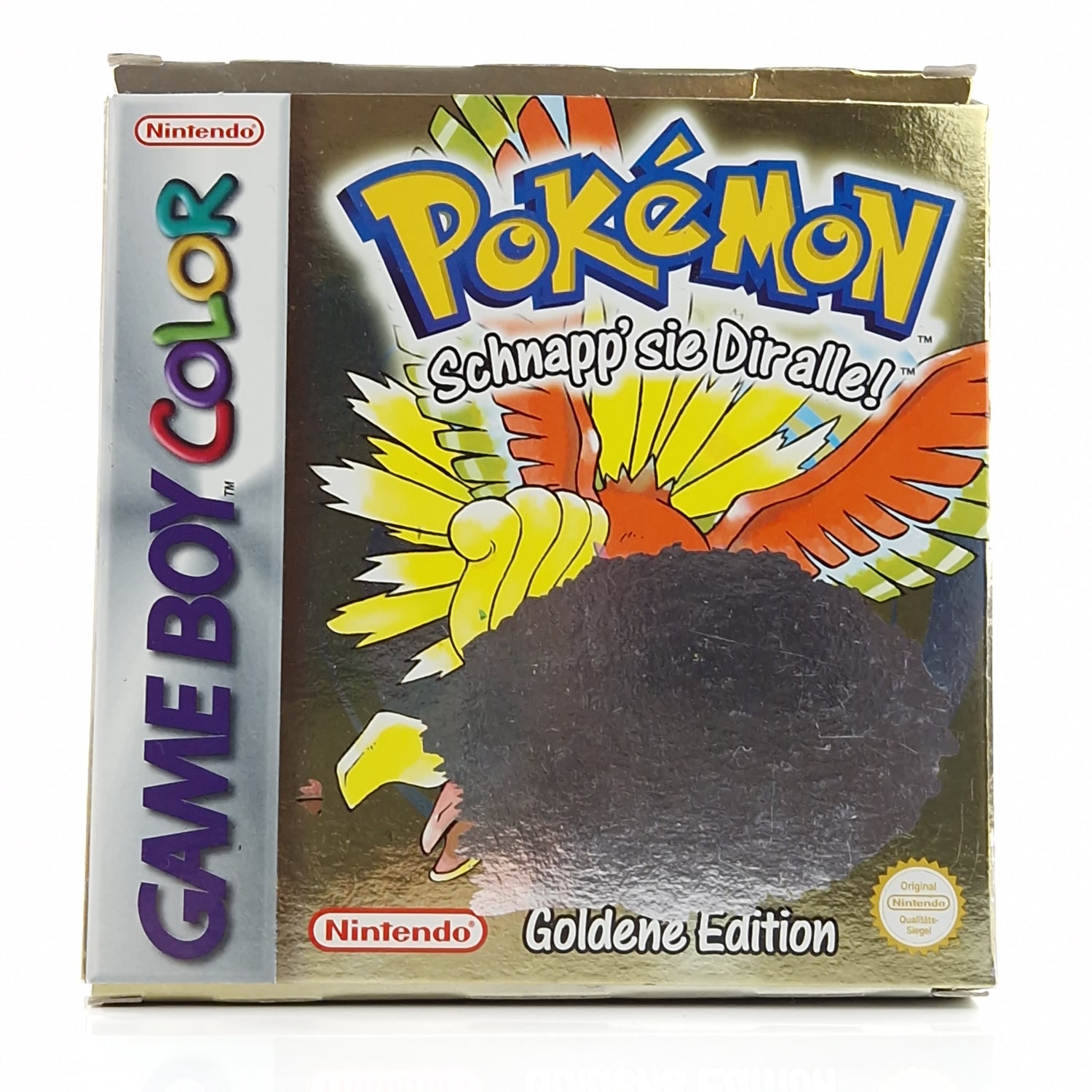 Nintendo Game Boy Color Spiel : Pokemon Goldene Edition - GBC OVP PAL Gold