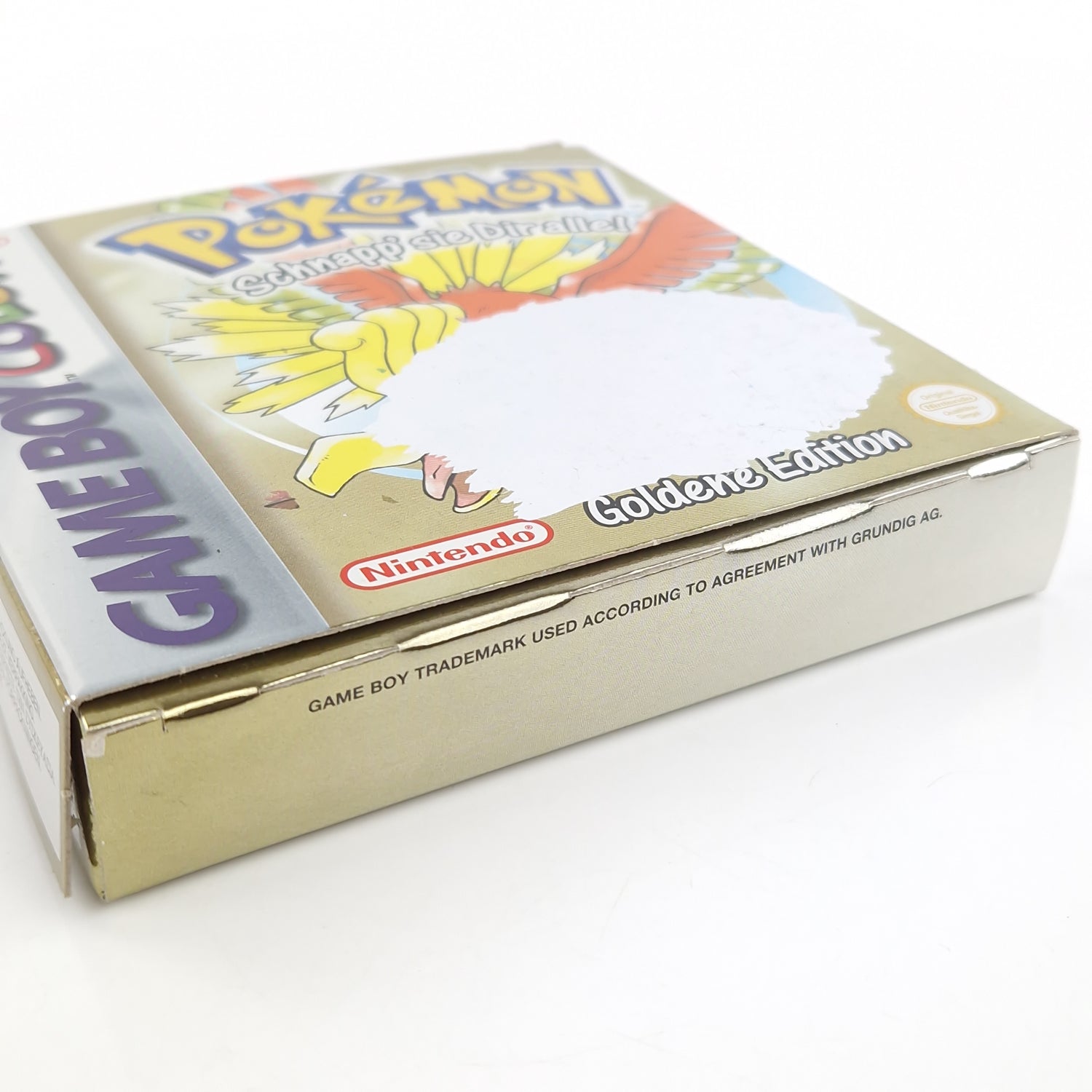 Nintendo Game Boy Color Spiel : Pokemon Goldene Edition - GBC OVP PAL Gold