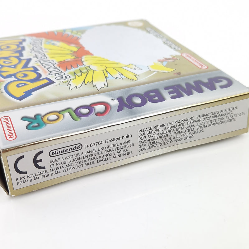 Nintendo Game Boy Color Spiel : Pokemon Goldene Edition - GBC OVP PAL Gold