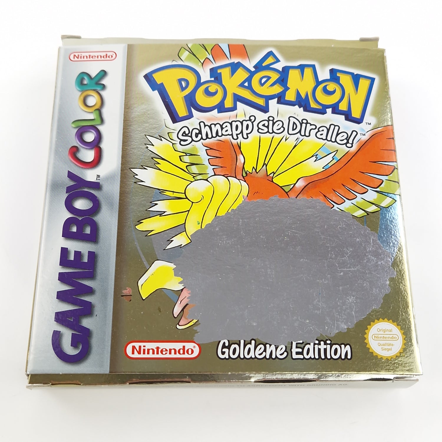 Nintendo Game Boy Color Spiel : Pokemon Goldene Edition - GBC OVP PAL Gold