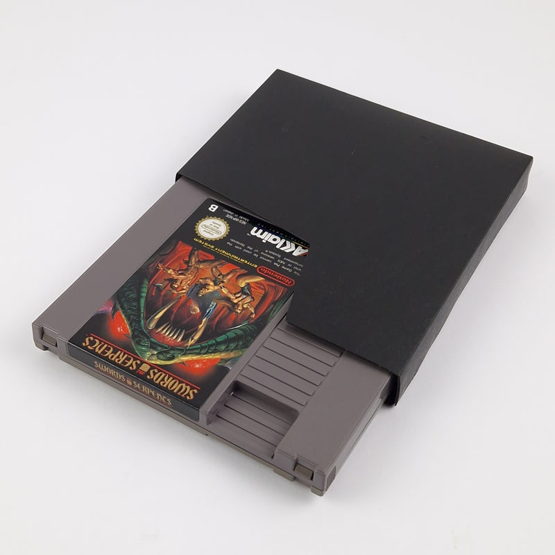 Nintendo NES Game: Swords and Serpents - Module Cartride + Slipcase | PAL-B NOE