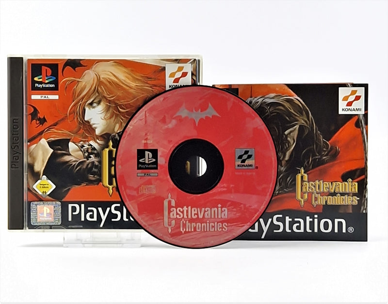 Sony Playstation 1 Spiel : Castlevania Chronicles - OVP Anleitung PAL | PS1 PSX