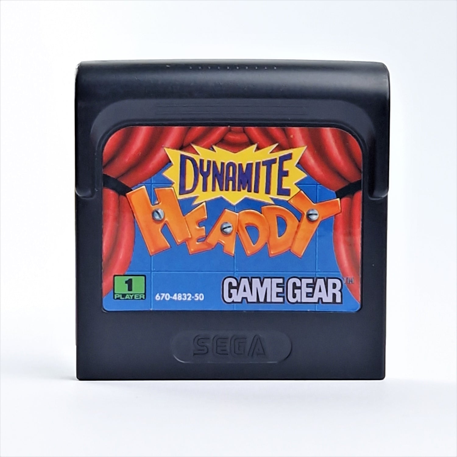 Sega Game Gear Game: Dynamite Headdy - Module Cartridge | PAL Game