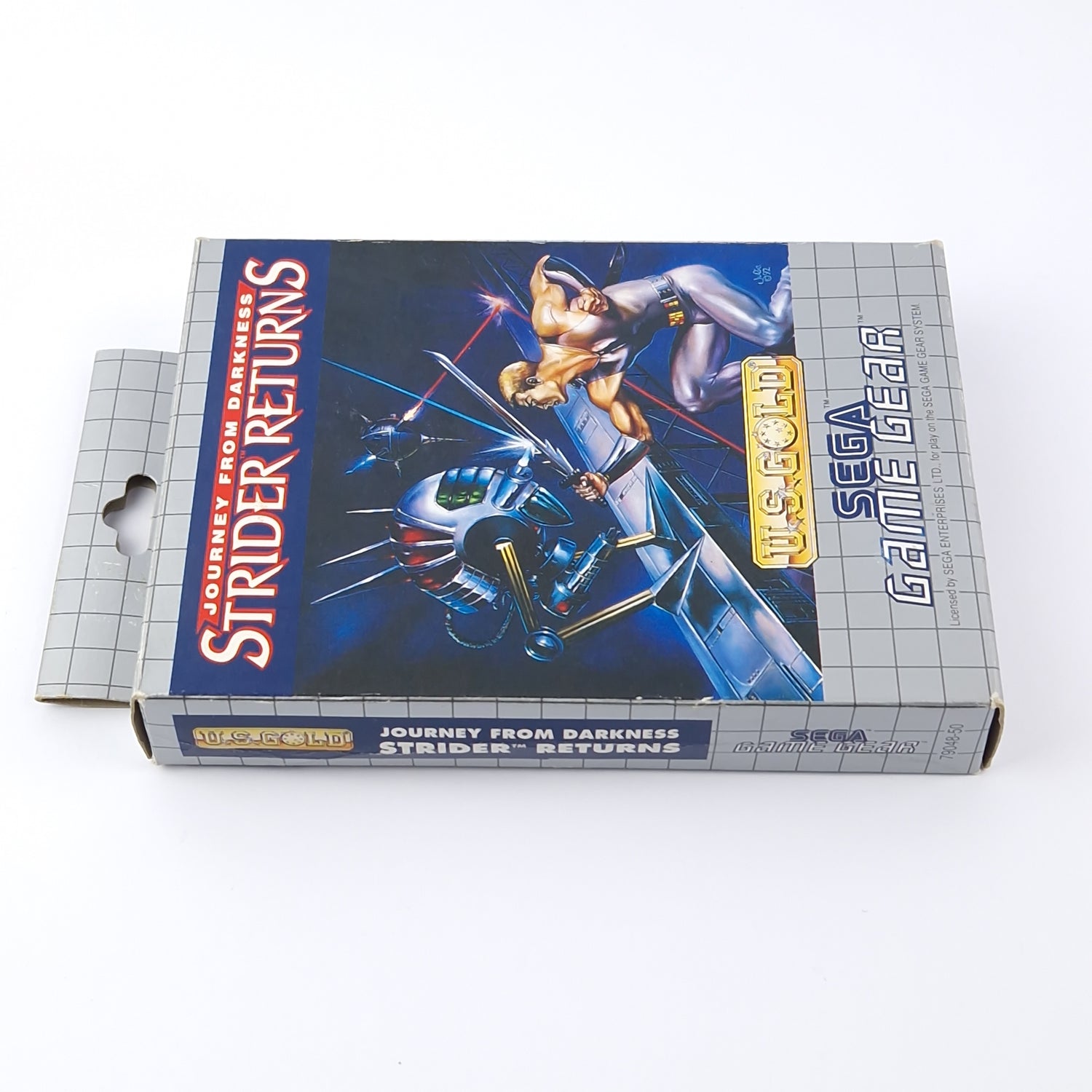 Sega Game Gear Spiel : Journey From Darkness Strider Returns - OVP Anleitung PAL