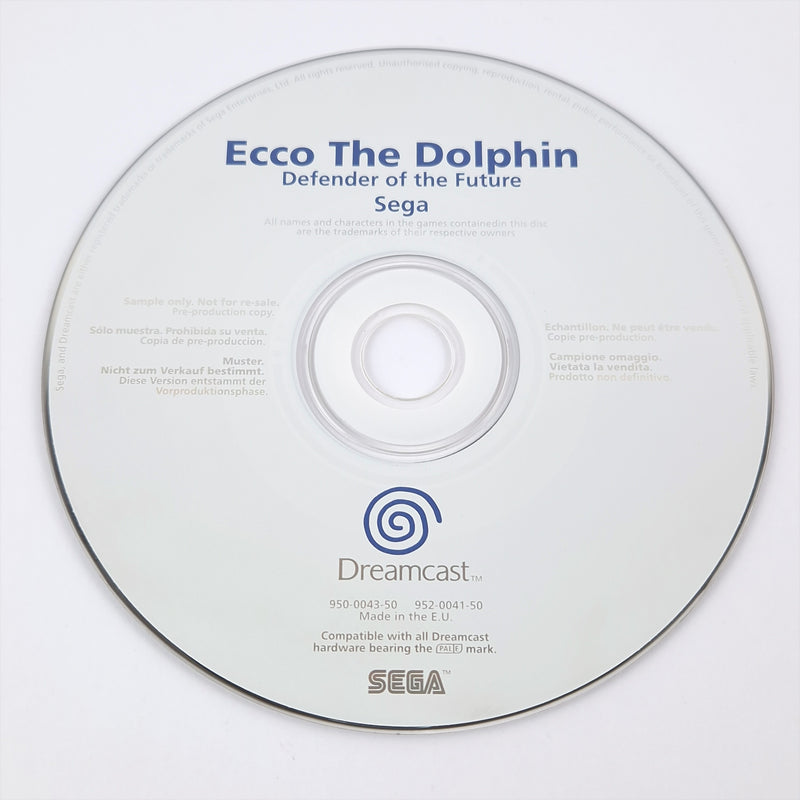 Sega Dreamcast PROMO Game : Ecco The Dolphin Defender of the Future - Sample