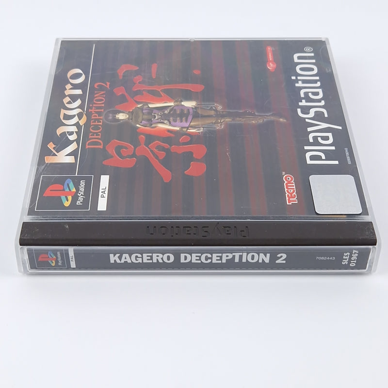 Sony Playstation 1 Spiel : Kagero Deception 2 - OVP Anleitung CD | PS1 PSX PAL