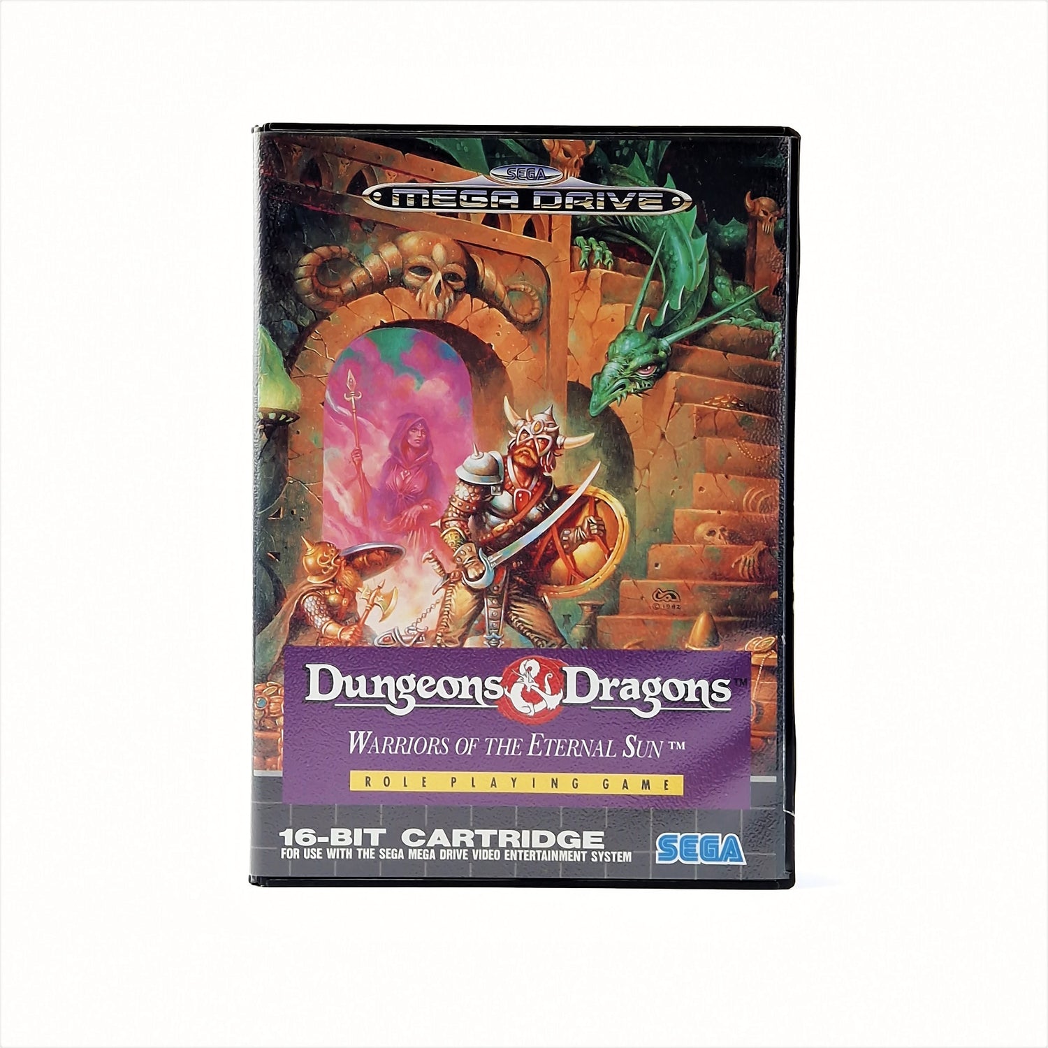 Sega Mega Drive game: Dungeons & Dragons - OVP WITHOUT instructions module | PAL Game