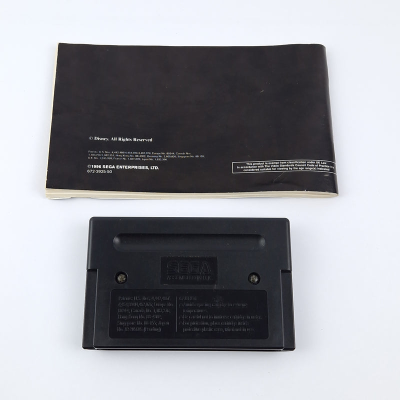 Sega Mega Drive Game: The Disney Collection - OVP Instructions Module | PAL GAME