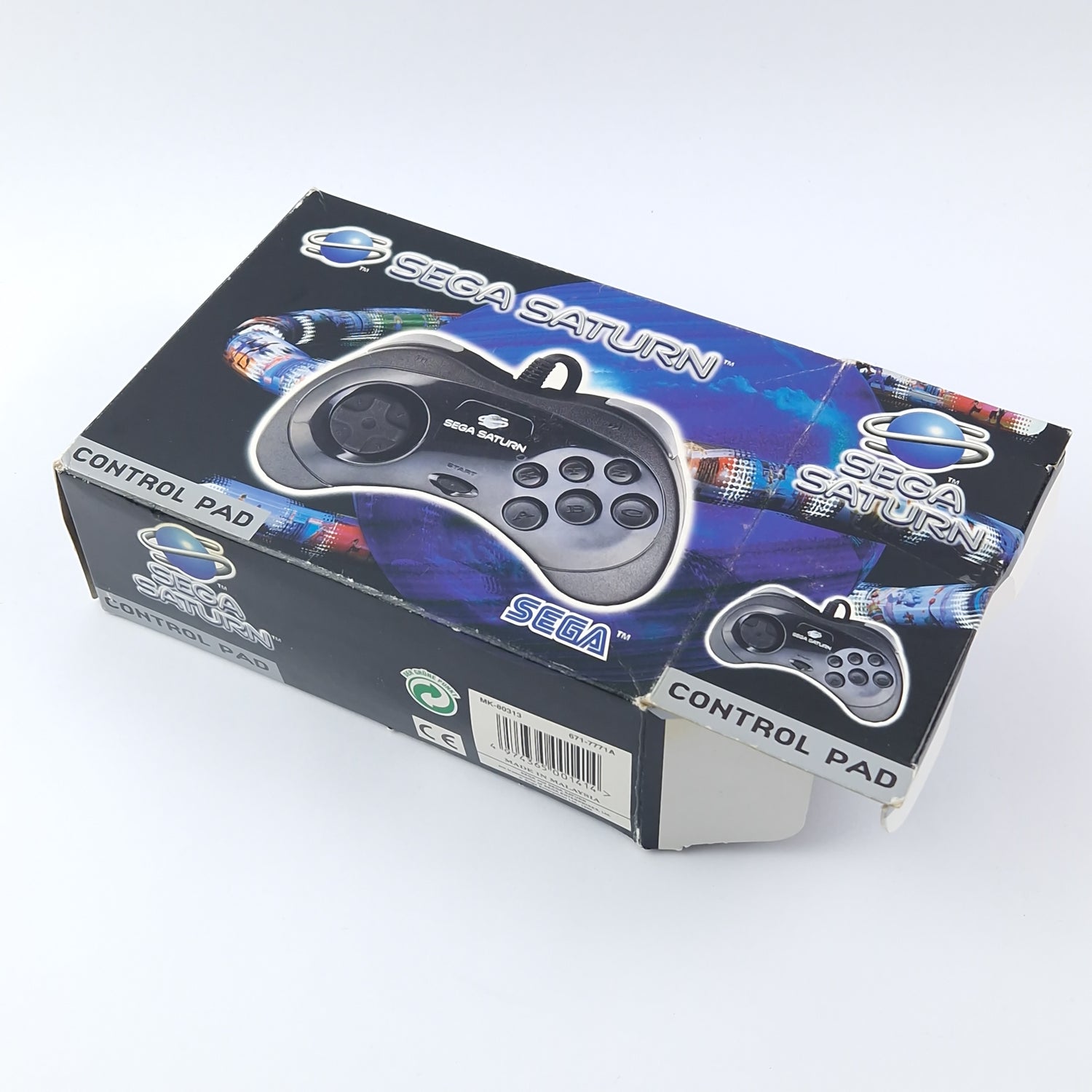 Sega Saturn accessory item: Control Pad MK-80313 in original packaging | Controller gamepad