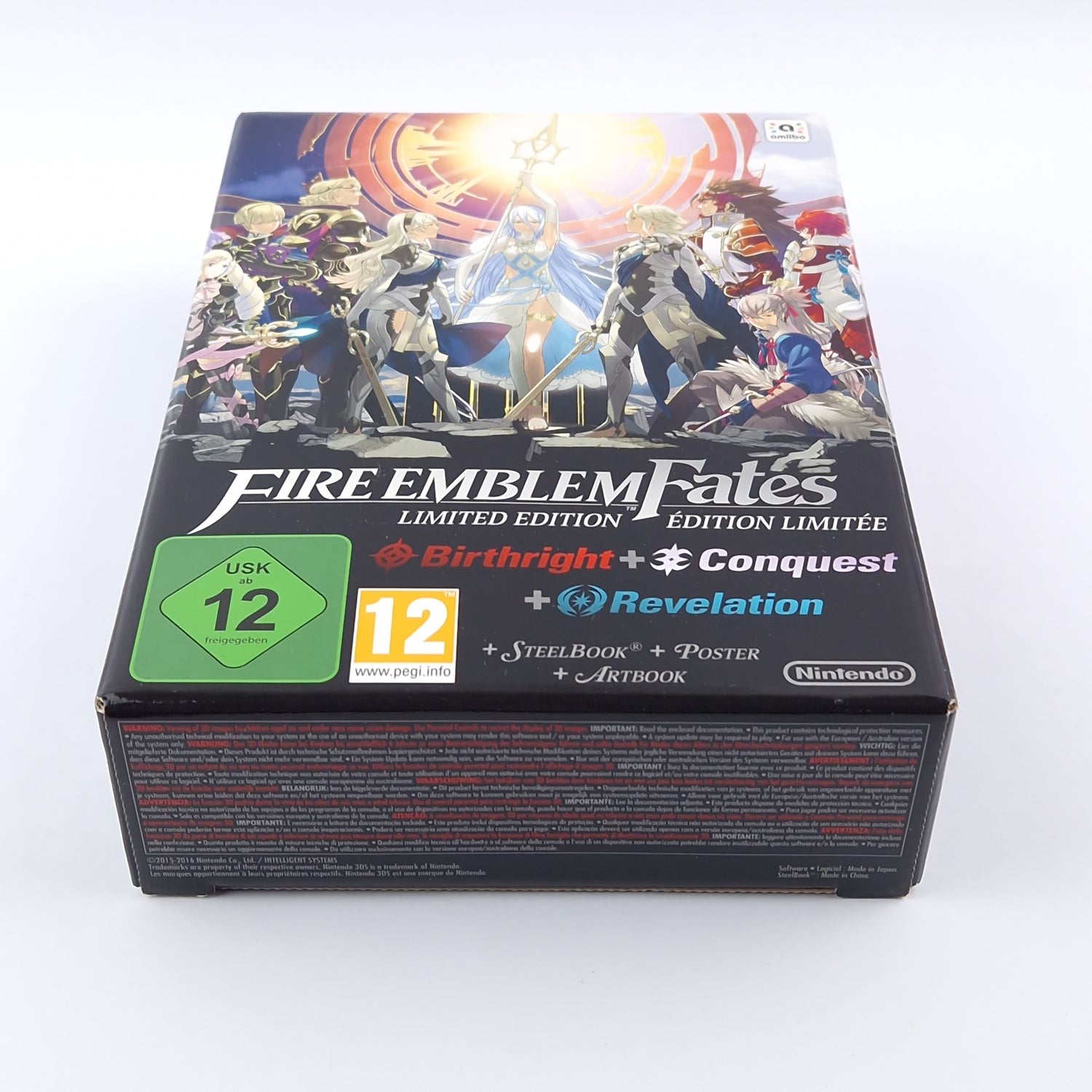 Nintendo 3DS game: Fire Emblem Fates Limited Edition - OVP NEW SEALED